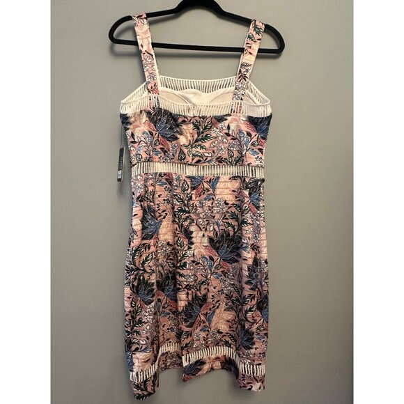 NWT Guess Womens Floral Sleeveless  BodyCon Dress Size 8 - Picture 7 of 9